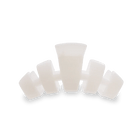 Coconut White Teleties Classic Hair Clip - Southern Chic Tees & Boutique