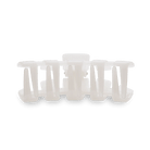 Coconut White Teleties Classic Hair Clip - Southern Chic Tees & Boutique