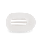 Coconut White Teleties Flat Round Clip - Southern Chic Tees & Boutique