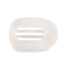 Coconut White Teleties Flat Round Clip - Southern Chic Tees & Boutique