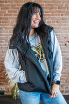 Cold Front Cutie Puffer Vest | Black - Southern Chic Tees & Boutique