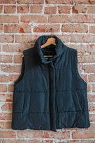 Cold Front Cutie Puffer Vest | Black - Southern Chic Tees & Boutique