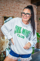 Cool Moms Club Varsity Sweatshirt - Southern Chic Tees & Boutique