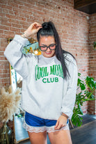 Cool Moms Club Varsity Sweatshirt - Southern Chic Tees & Boutique