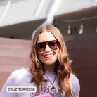 Cruz - Unisex Aviator Sunglasses – Polarized Hair-Friendly: Tortoise - Southern Chic Tees & Boutique