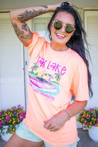 Custom Lake Neon Graphic Tee - Southern Chic Tees & Boutique