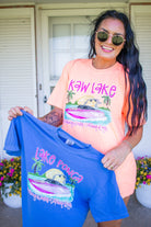 Custom Lake Neon Graphic Tee - Southern Chic Tees & Boutique