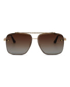 Dallas - Women's Modern Aviator Sunglasses : Brown - Southern Chic Tees & Boutique