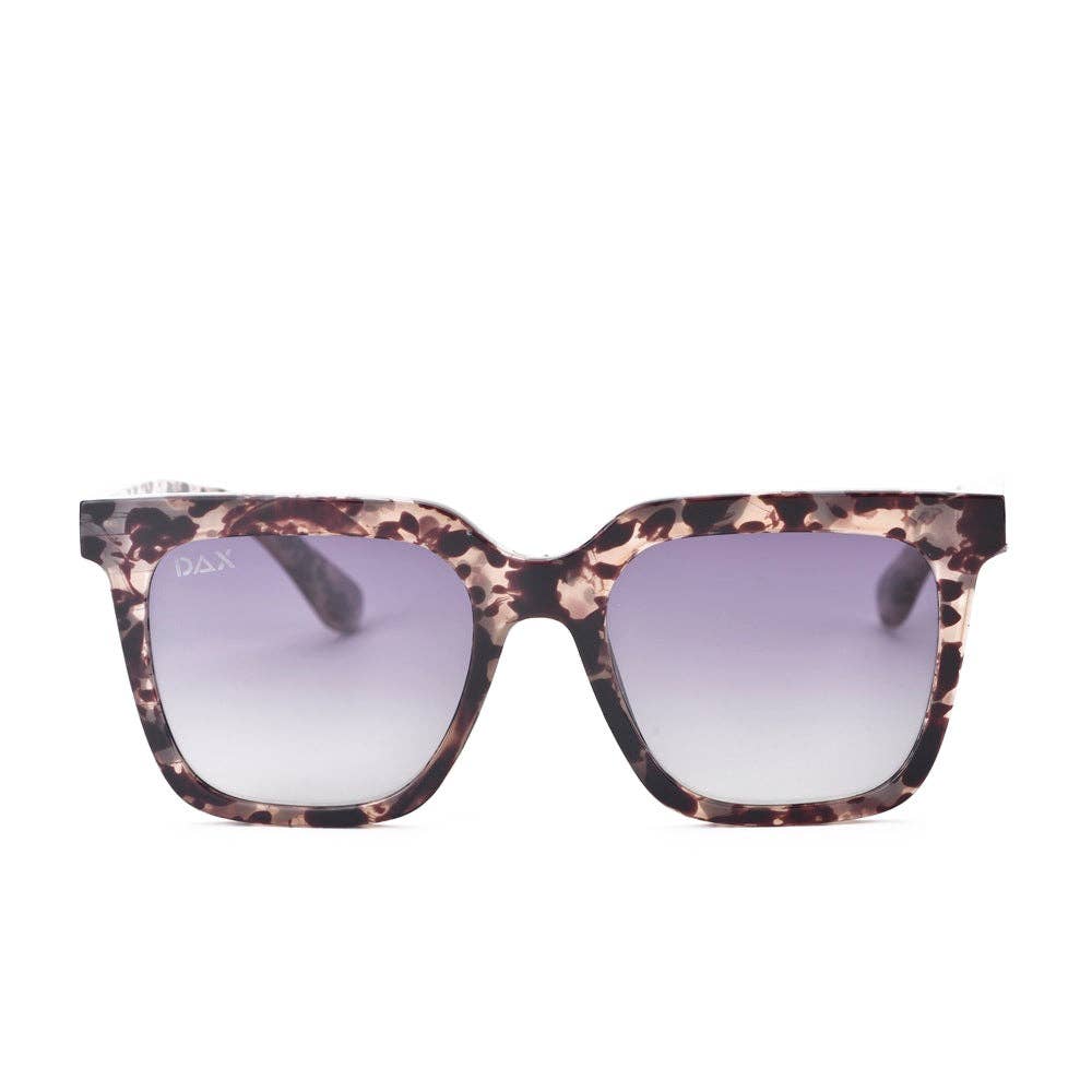 Dani- Women’s Square Sunglasses – Oversized : Grey Cheetah - Southern Chic Tees & Boutique
