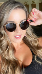 DAX Luna - Unisex Polarized Small Round Sunglasses - Southern Chic Tees & Boutique