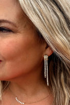 Dazzle Diamond Drop Earrings - Southern Chic Tees & Boutique