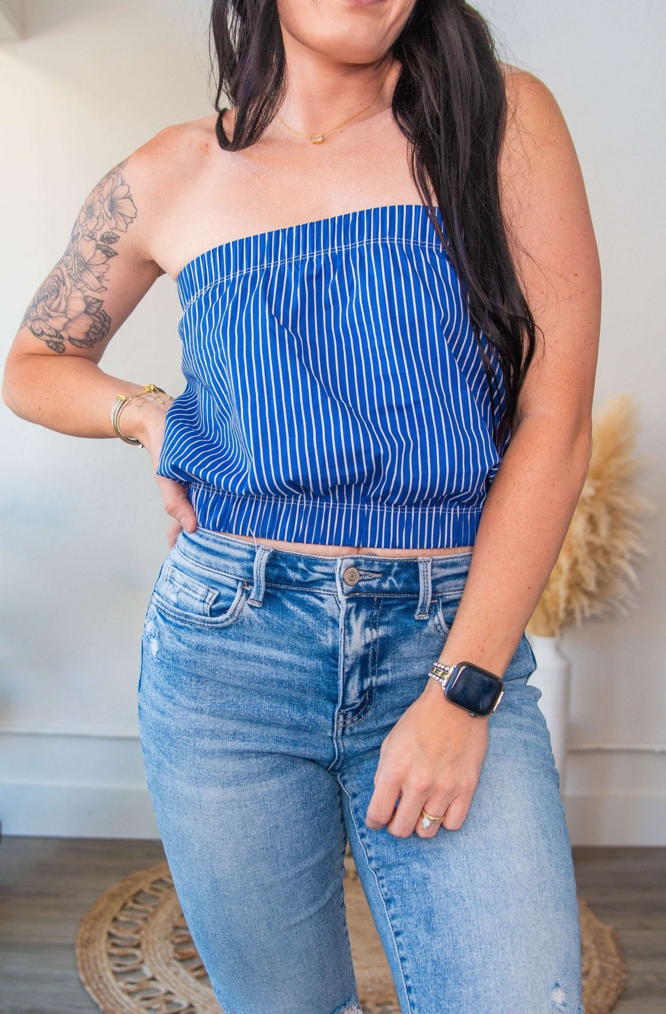 Dockside Breeze Bandeau Top - Southern Chic Tees & Boutique