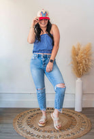 Dockside Breeze Bandeau Top - Southern Chic Tees & Boutique