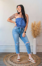 Dockside Breeze Bandeau Top - Southern Chic Tees & Boutique