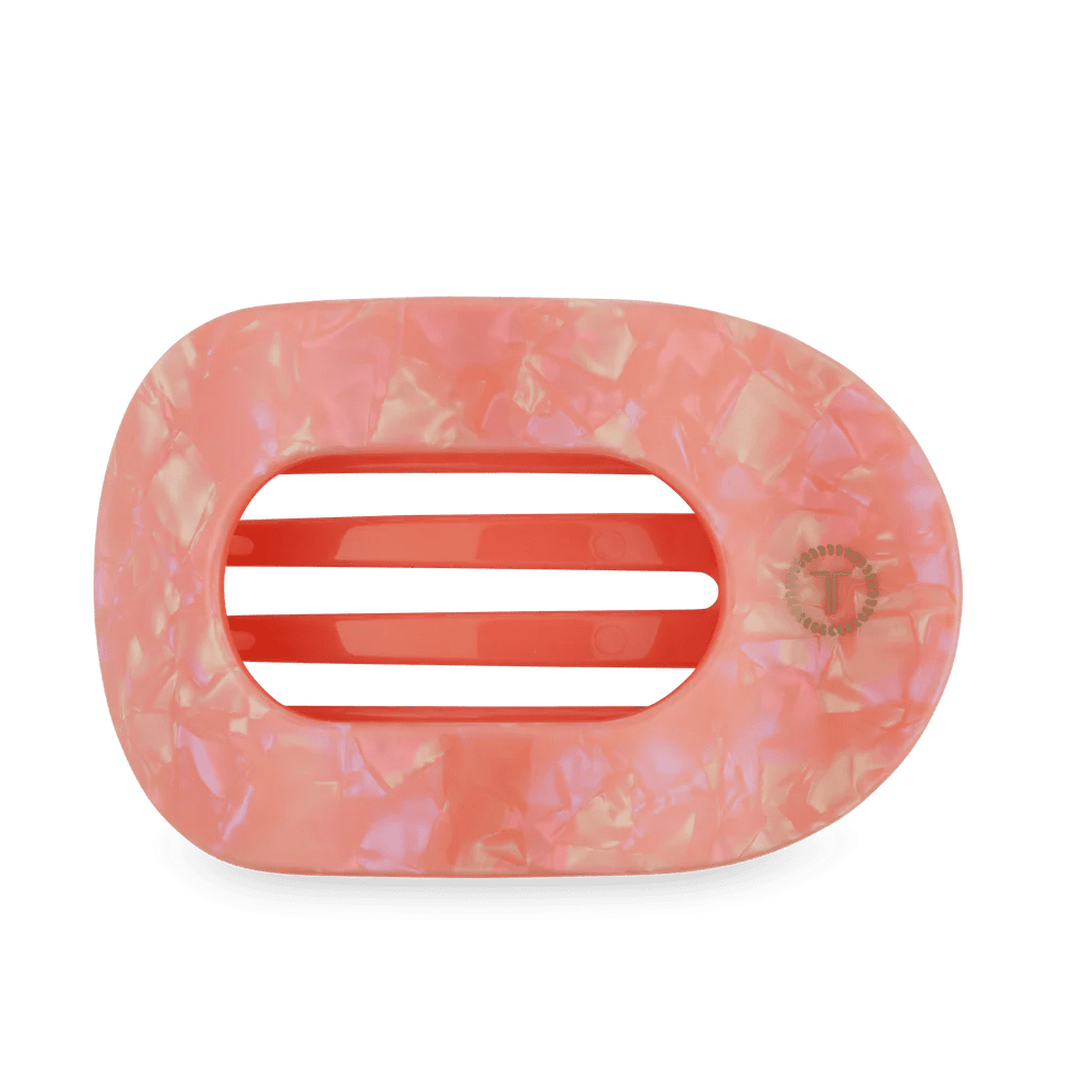 Dreamsicle Large Flat Round Hair Clip - Large - Southern Chic Tees & Boutique