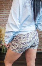 Duck Camo Crossover Biker Short - Southern Chic Tees & Boutique