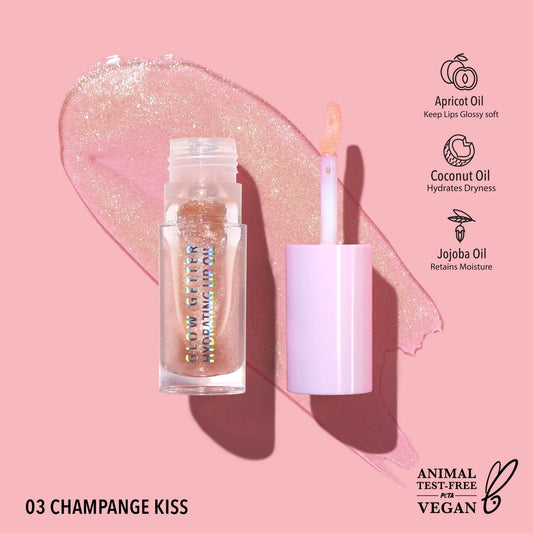 Glow Getter Hydrating Lip Oil-Champagne Kiss