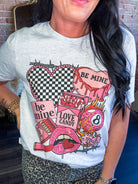 Edgy Be Mine Graphic Tee - Southern Chic Tees & Boutique
