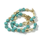 Erimish Abbie Turquoise & Gold Bracelet Starter Stack (3 - Piece Set) - Southern Chic Tees & Boutique