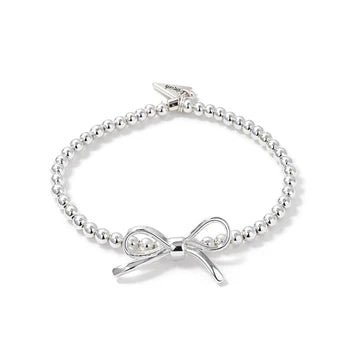 Erimish Bridget Bow Bracelet Silver - Southern Chic Tees & Boutique