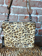 Freckled Leather & Hairon Bag - Southern Chic Tees & Boutique