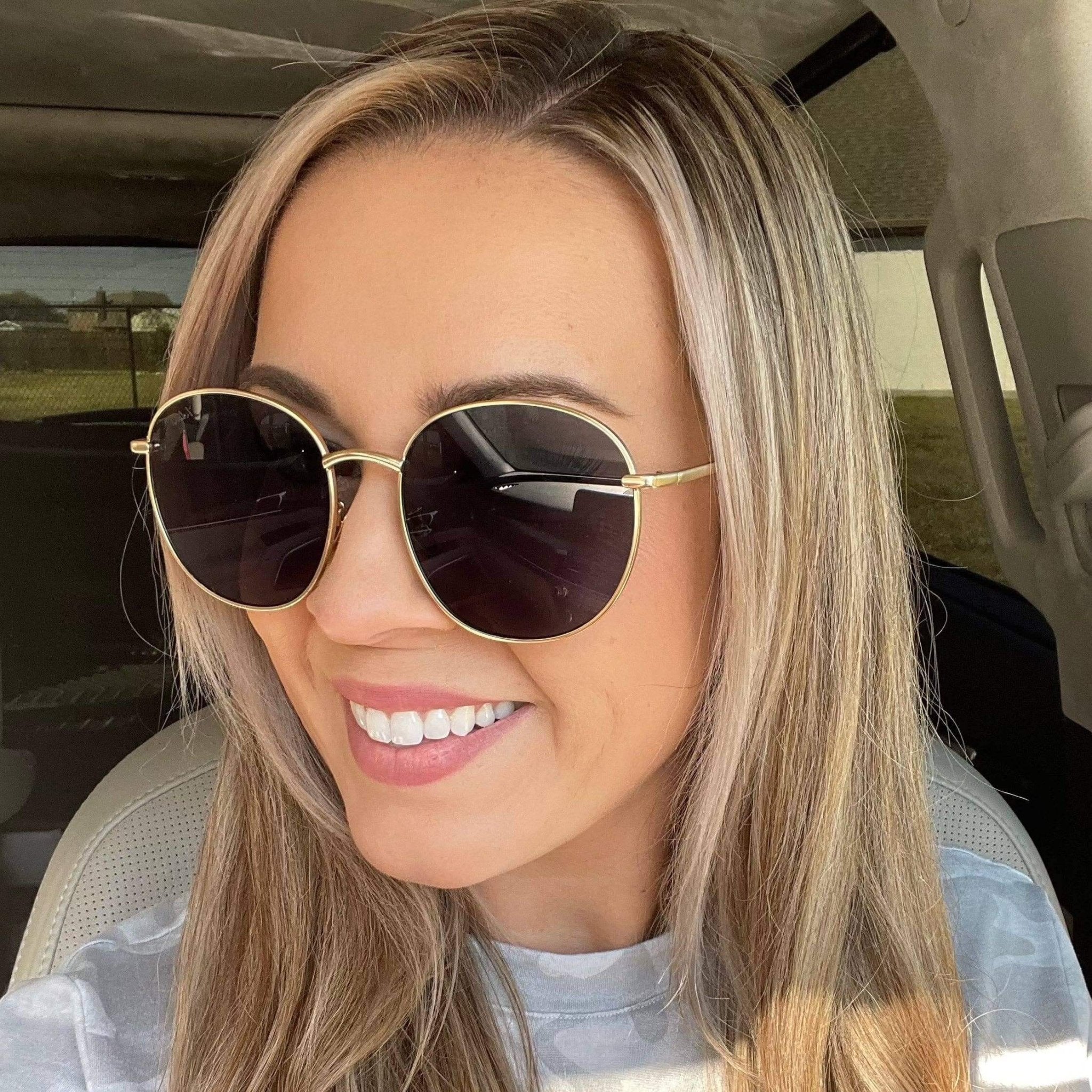Georgie Sunglasses: Black - Southern Chic Tees & Boutique