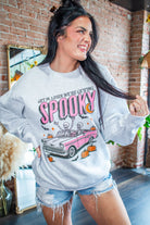 Get In Loser, We're Getting Spooky Retro Graphic Sweatshirt - Southern Chic Tees & Boutique