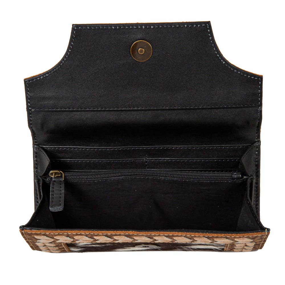 Glenrose Stitch Accent Wallet - Southern Chic Tees & Boutique