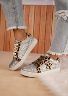 Glitter Leopard Sneakers - Southern Chic Tees & Boutique