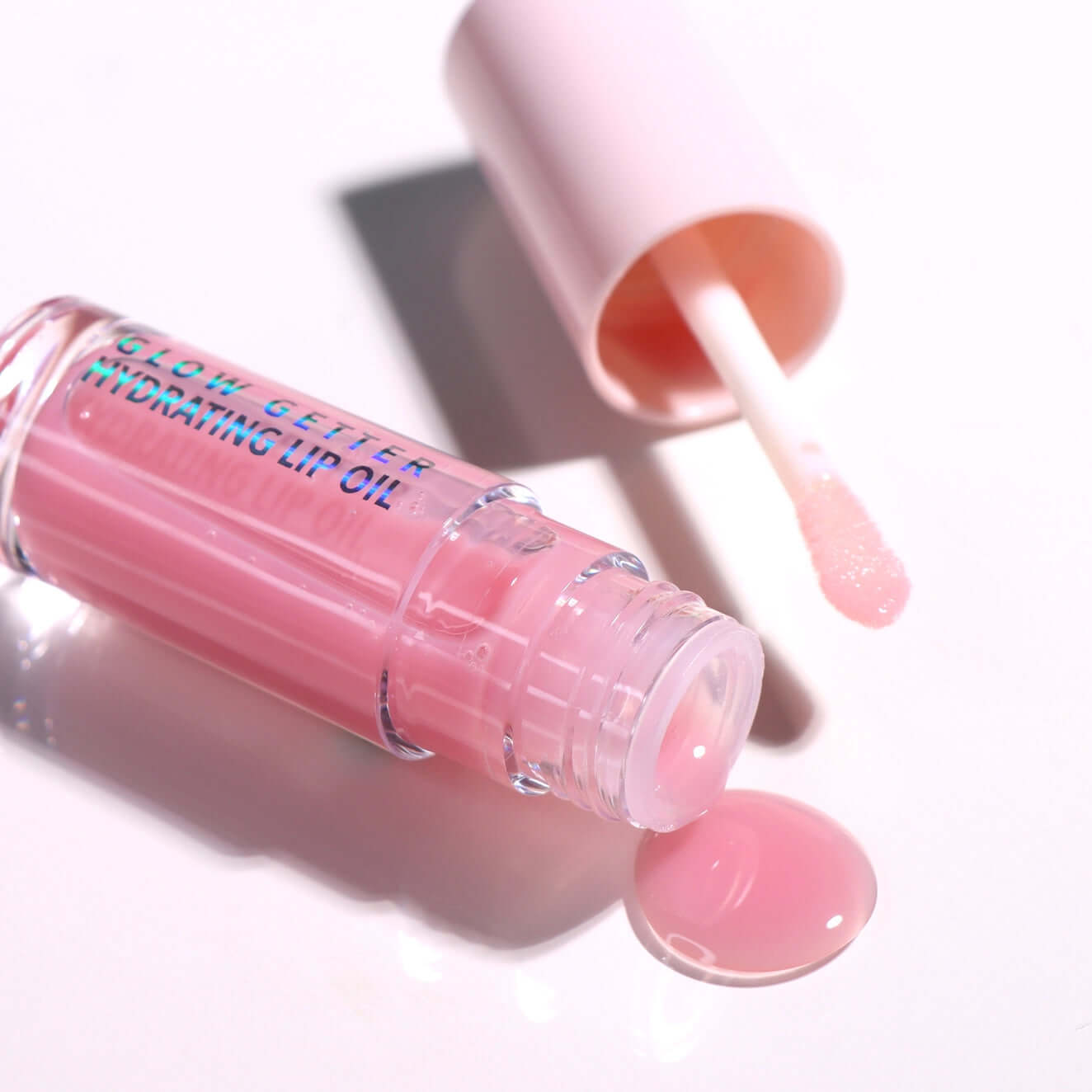 Glow Getter Hydrating Lip Oil - Bubble Pink - Southern Chic Tees & Boutique