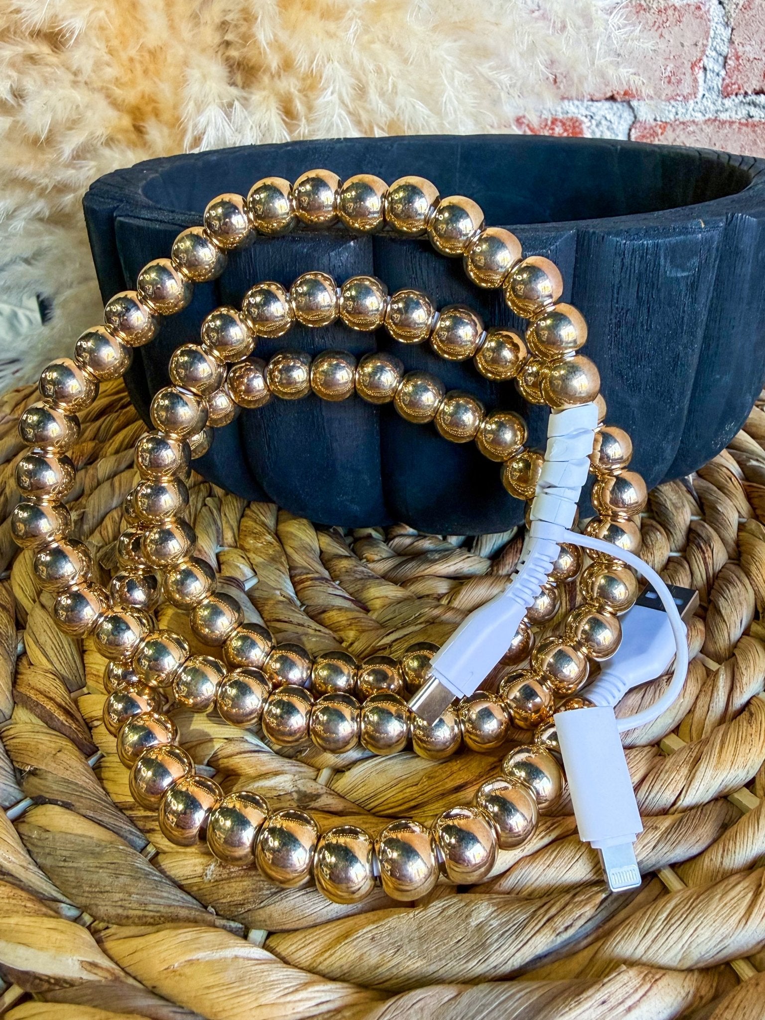 Gold Phone Charger - Southern Chic Tees & Boutique