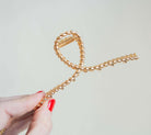 Gold Twist Claw Clip - Southern Chic Tees & Boutique
