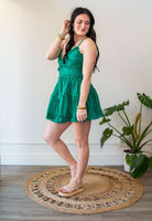 Green Ruffled Dress - Southern Chic Tees & Boutique