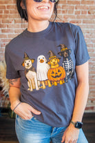 Halloween Dog Graphic Tee - Southern Chic Tees & Boutique