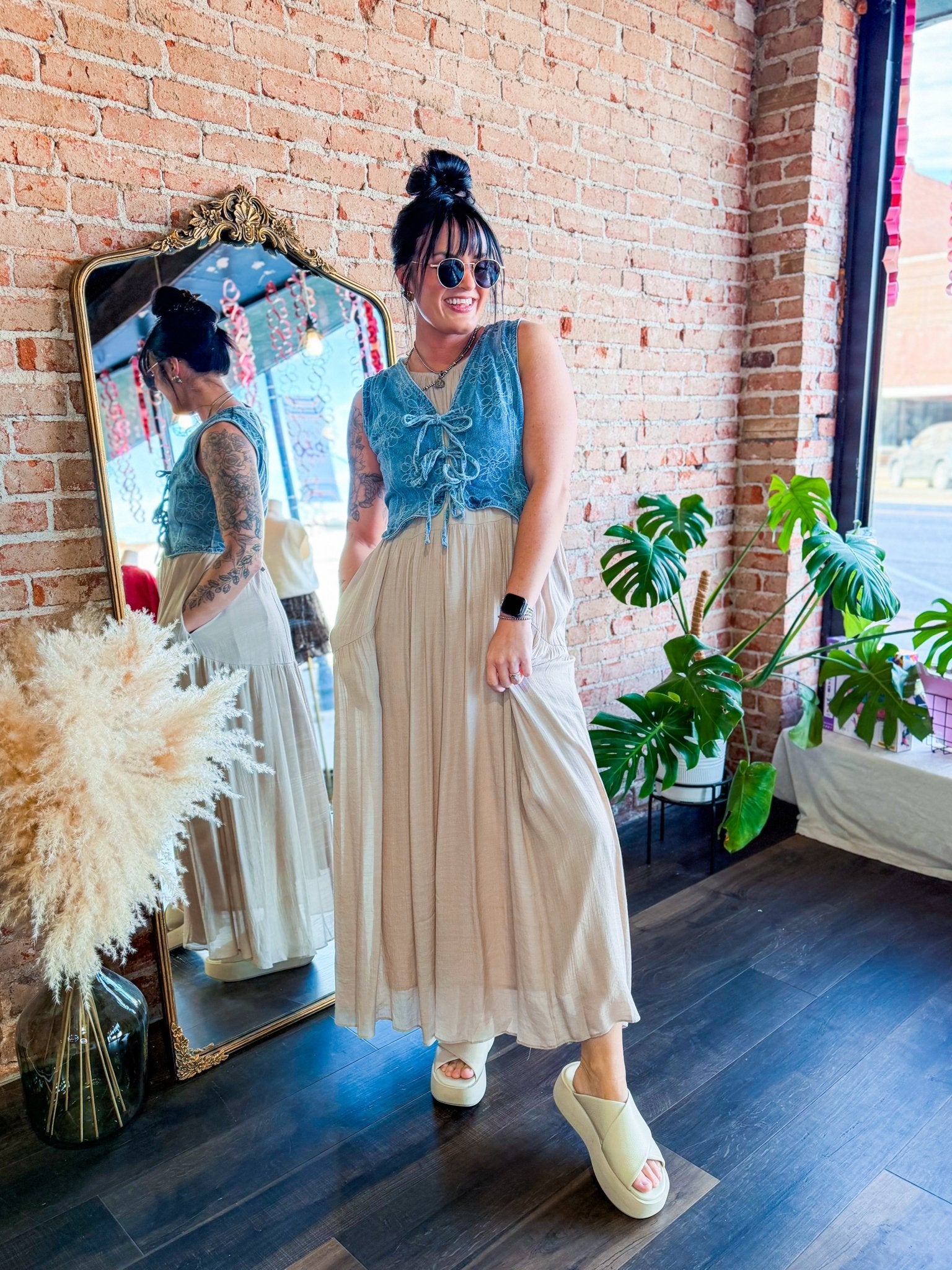 Haven Halter Neck Maxi Dress - Southern Chic Tees & Boutique