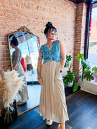 Haven Halter Neck Maxi Dress - Southern Chic Tees & Boutique