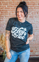 Hey Boo Camo Graphic Tee - Southern Chic Tees & Boutique