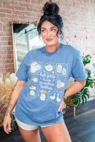 Hot Girls Have Grandma Hobbies Comfort Colors Tee | Cozy Aesthetic Graphic Shirt - Southern Chic Tees & Boutique