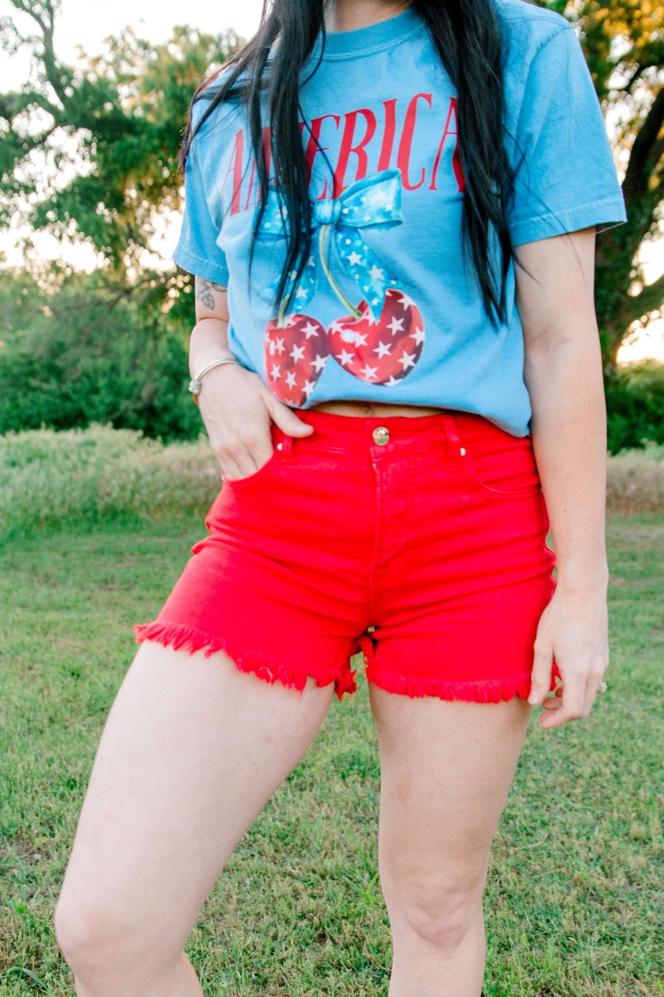 Hot Shot High Rise Shorts - Southern Chic Tees & Boutique