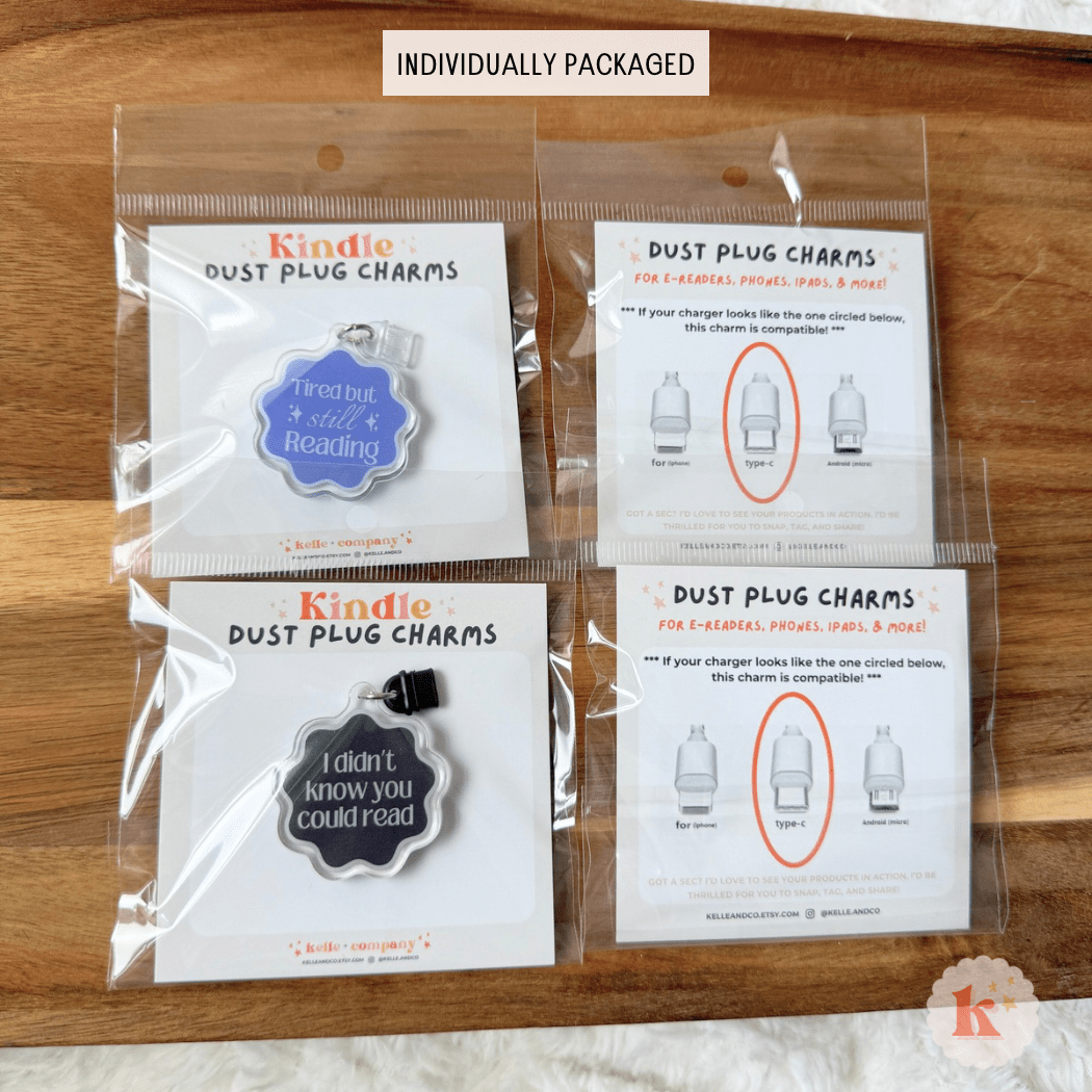 I Didn't Know You Could Read Kindle Charm: C plug - Southern Chic Tees & Boutique