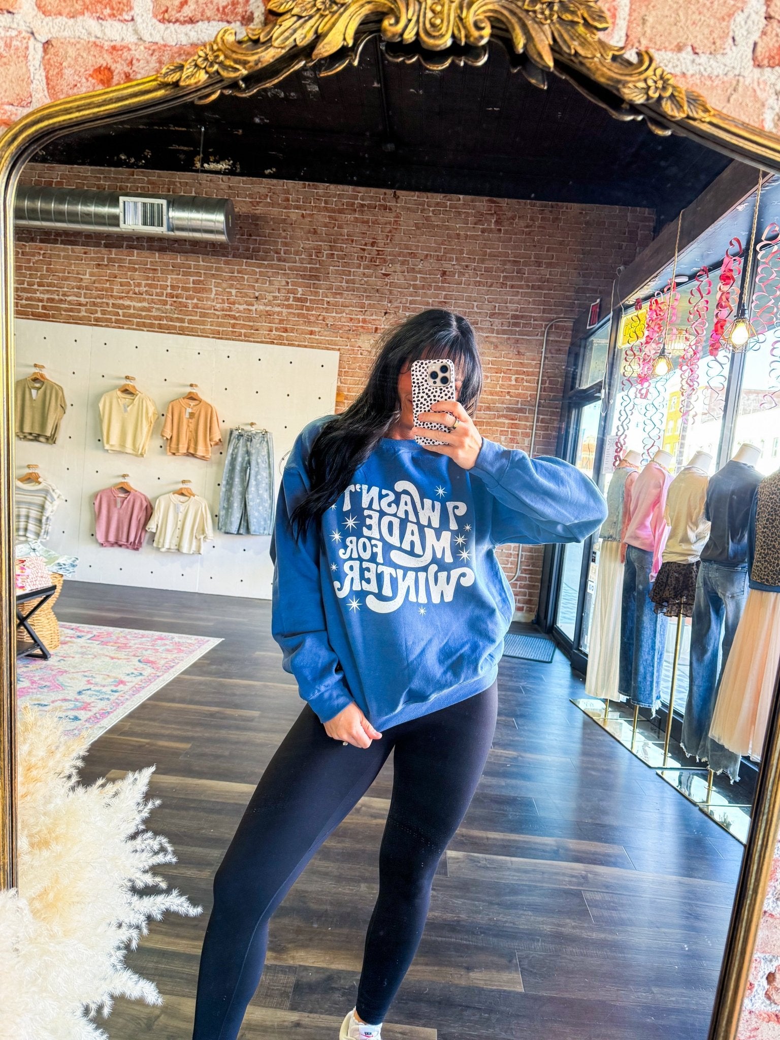 I Wasn't Made for Winter Sweatshirt - Southern Chic Tees & Boutique