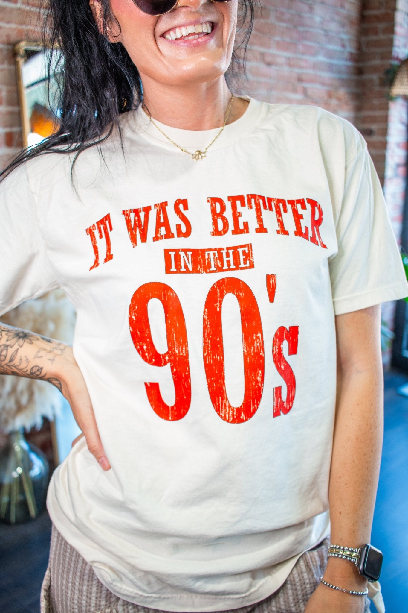 It Was Better in the 90s Graphic Tee - Southern Chic Tees & Boutique