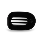 Jet Black Flat Round Teleties Clip - Southern Chic Tees & Boutique