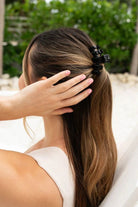 Jet Black Teleties Classic Hair Clip - Southern Chic Tees & Boutique