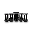 Jet Black Teleties Classic Hair Clip - Southern Chic Tees & Boutique