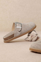 Josephine Studded Mules | Grey - Southern Chic Tees & Boutique