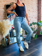 Judy Blue HW 90’s Straight Jean - Southern Chic Tees & Boutique