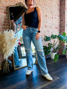 Judy Blue HW Magic Slim Straight Jean - Southern Chic Tees & Boutique