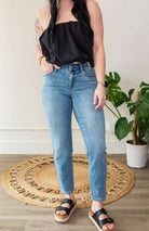 Judy Blue MR Vintage Wash Slim Fit w/ Cell Phone Pocket - Southern Chic Tees & Boutique