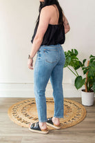 Judy Blue MR Vintage Wash Slim Fit w/ Cell Phone Pocket - Southern Chic Tees & Boutique